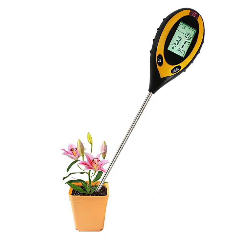 Soil Tester Dụng cụ làm vườn Trang trại Thử nghiệm thực vật ngoài trời trong nhà Yêu cầu Pin