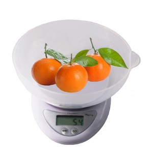 OEM 0,1g 7g Kỹ thuật số chính xác tại nhà Sử dụng Trọng lượng Thực phẩm Cân trái cây với Bát